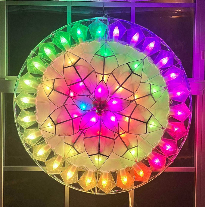 Gift Ko Plantita 25 inch Smart Parol - Filipino Christmas Lantern - All Season Occasion Event RGB Lighting