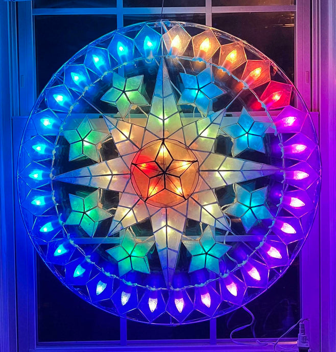 Gift Ko Tala 31 inch Smart Parol - Filipino Christmas Lantern - All Season Occasion Event RGB Lighting